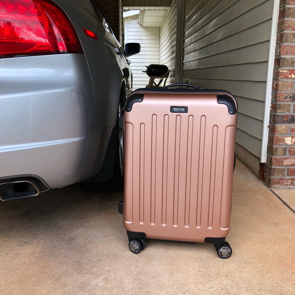 Rose Gold Luggage